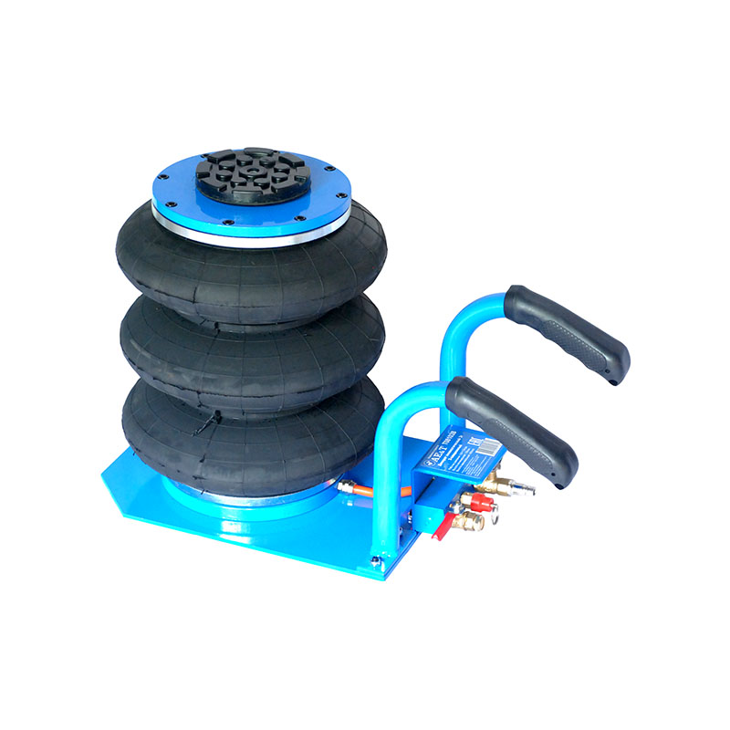 Домкрат 3-секционный AE&T T08103B 3т (пневматический)