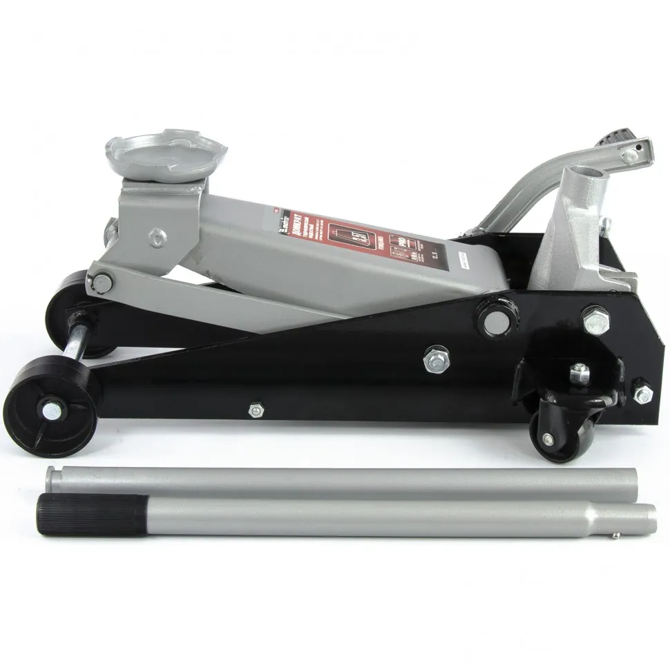 Домкрат гидравлический подкатной, 3.5 т, высота подъема 145-490 мм, с педалью Matrix