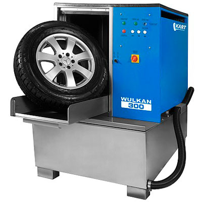 Автоматическая мойка колес гранулами Wulkan 300