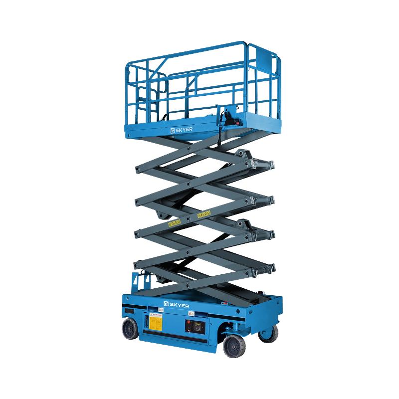 Самоходный ножничный подъемник с выдвижной платформой SKYER PLH0823-LiM2 (узкий) Самоходный ножничный подъемник с выдвижной платформой SKYER PLH0823-LiM2 (узкий)