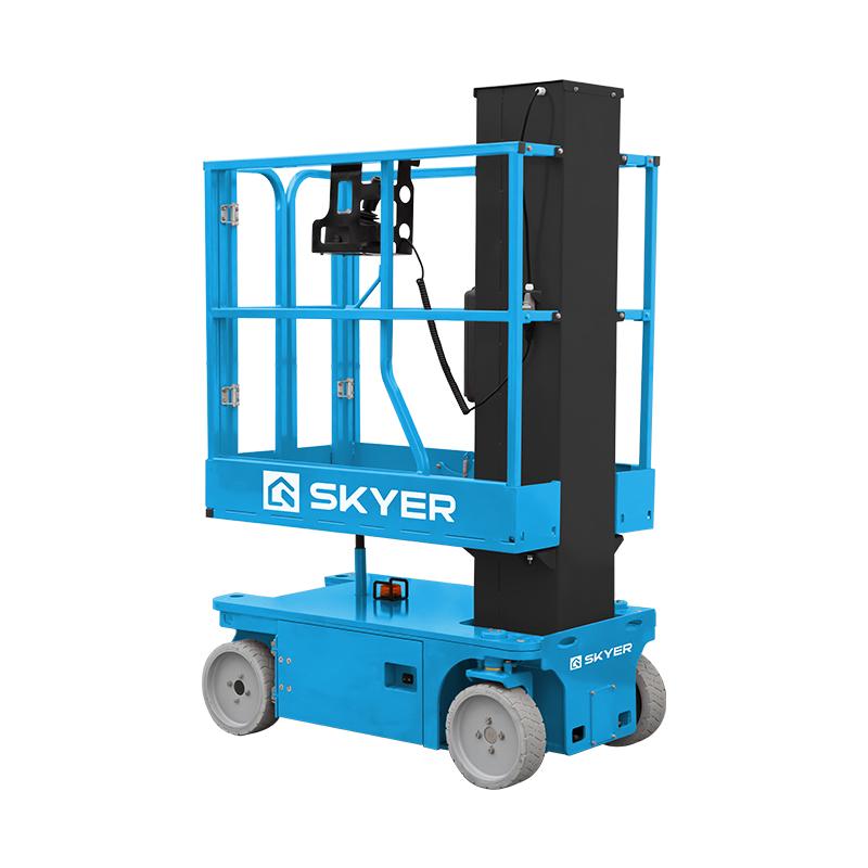 Вертикальный самоходный телескопический подъемник SKYER VM 0723 Вертикальный самоходный телескопический подъемник SKYER VM 0723