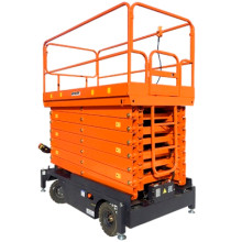 Подъемник ножничный самоходный GROST Tower Drive BS 400-16 (400 кг)