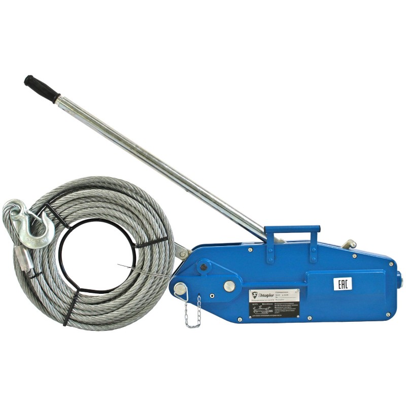 Лебедка рычажная тросовая Shtapler МТМ 1600 1,6т L=20м