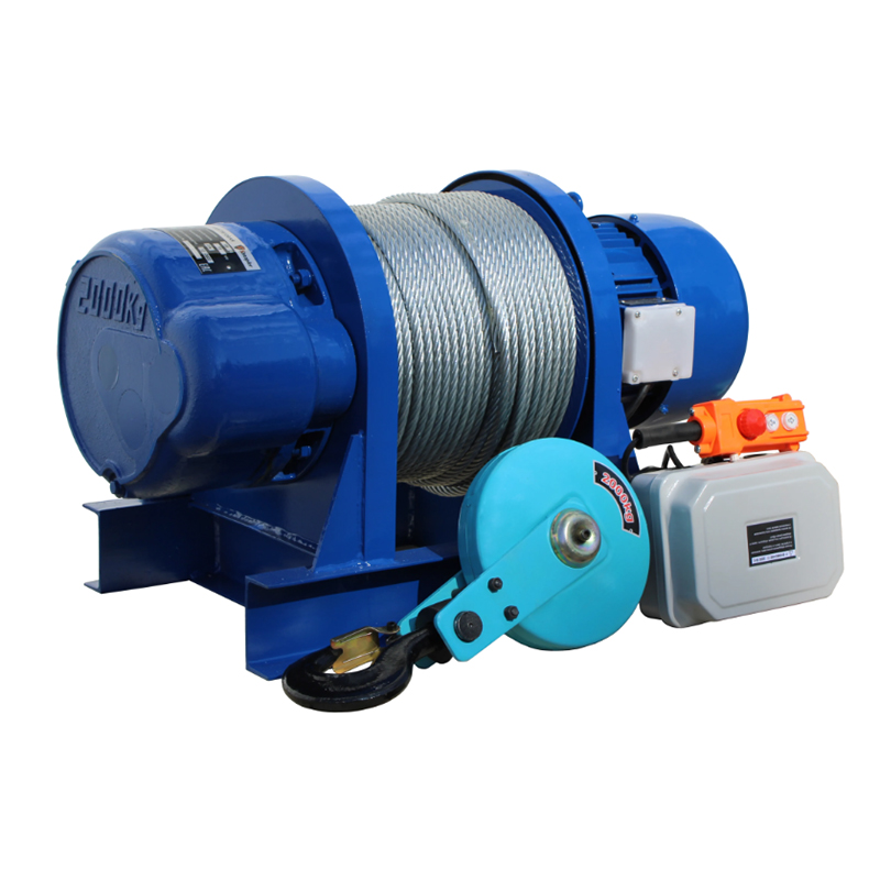 Лебедка электрическая тяговая стационарная Shtapler KDJ (J) 2000/1000кг 50/100м 380В