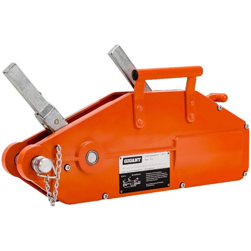 Рычажная лебедка тросовая Gigant МТМ 1600