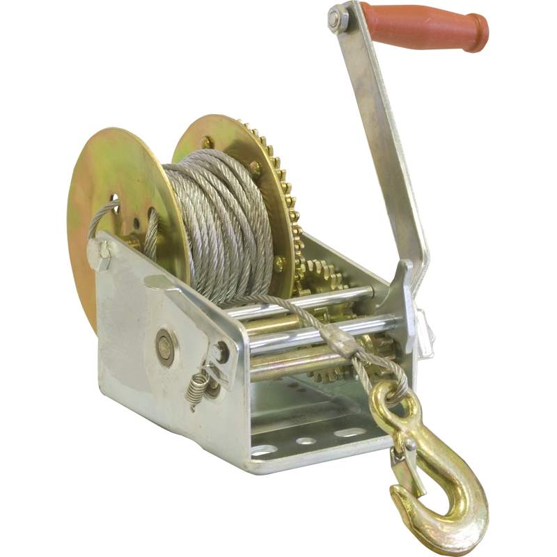 Лебедка ручная барабанная Калибр ЛБ-1100