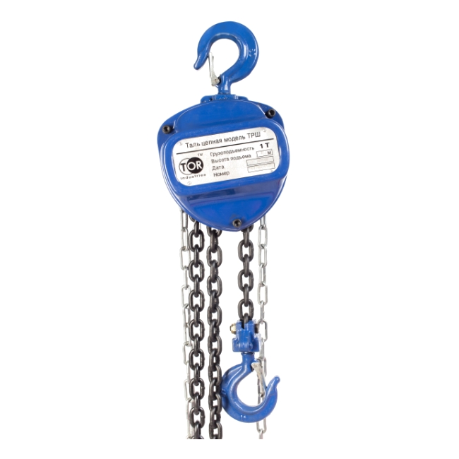Таль ручная шестеренная TOR ТРШ (C) 1т 18 м (G)