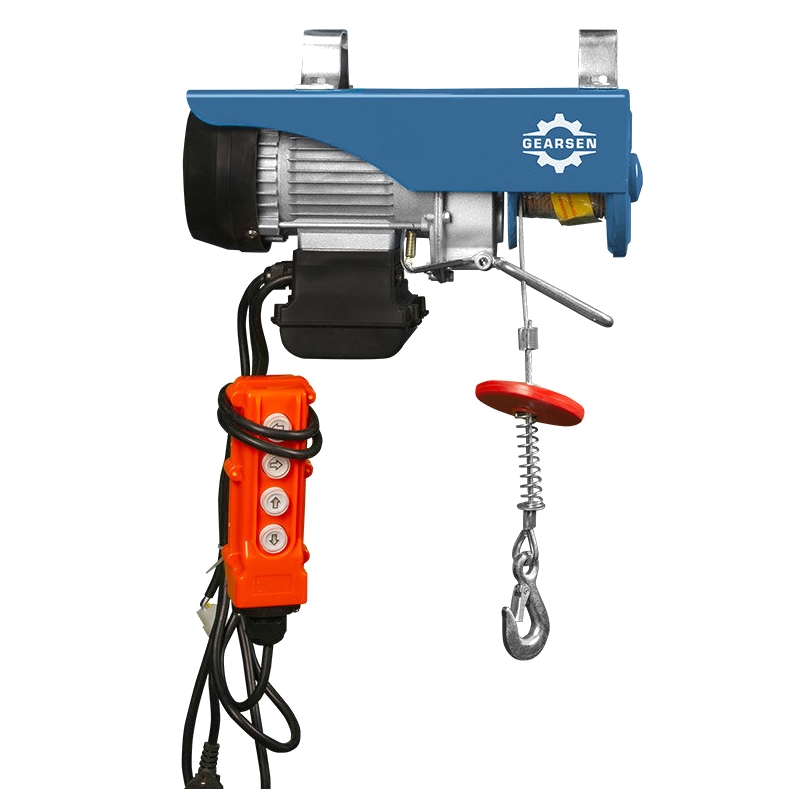 Таль электрическая мини GEARSEN PA 230В 125/250кг 12/6м (комбинированная) Таль электрическая мини GEARSEN PA 230В 125/250кг 12/6м (комбинированная)