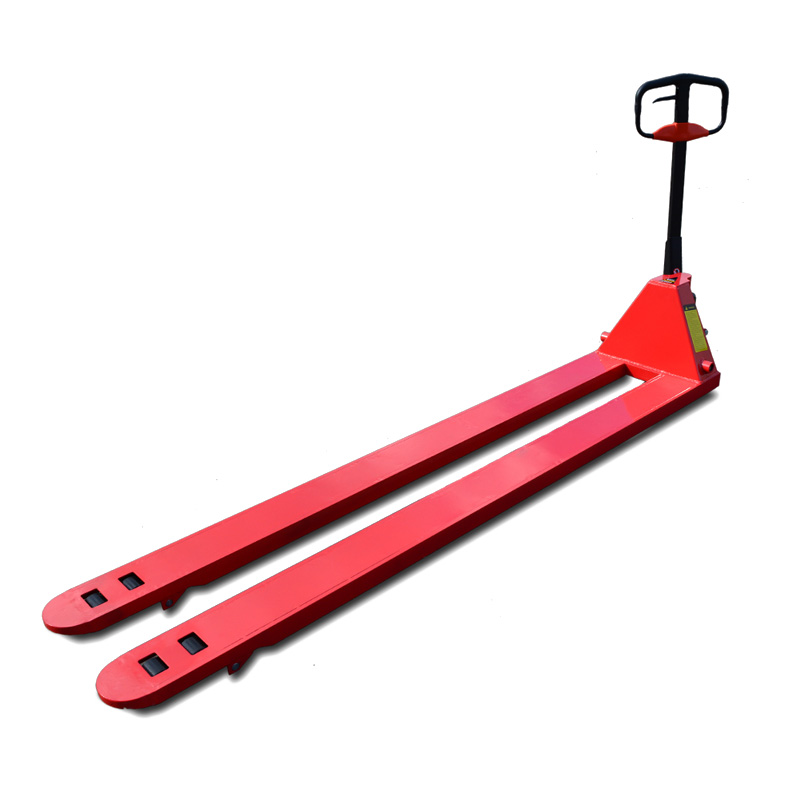 Длинновильная гидравлическая тележка OX50-250 OXLIFT 2,5 м 5 т