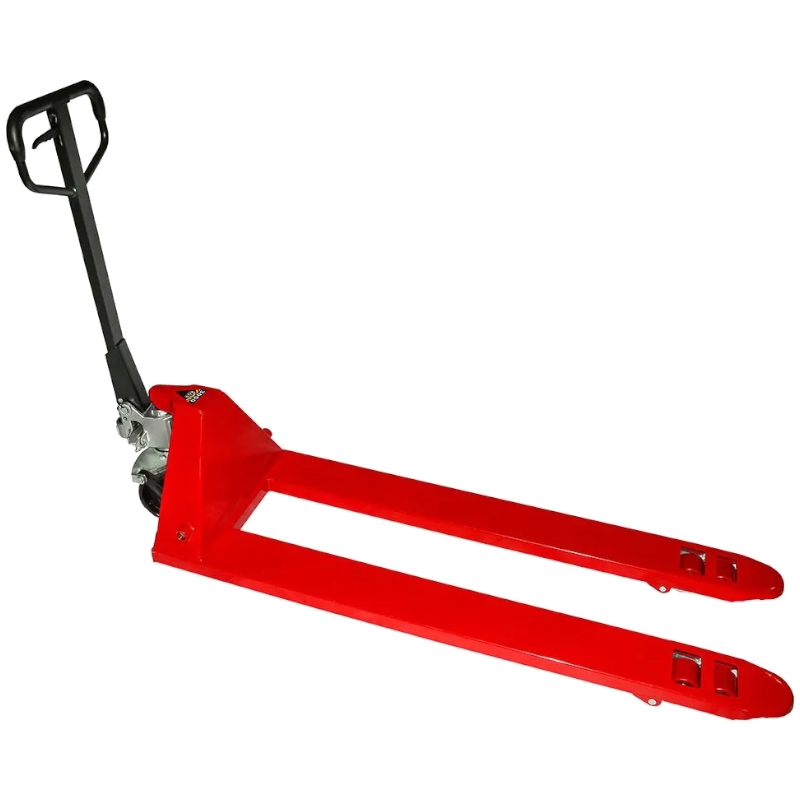 Тележка гидравлическая (рохля) WL BF25 1800х550 усиление 140см (PU) (HP-30-30CM-1800PUB)