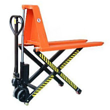 Тележка гидравлическая 1500 кг 1150 мм TOR CBY-HL с ножничным подъемом (полиуретановые колеса)