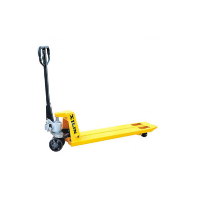Тележка гидравлическая XILIN BFZ 2000 кг 900х406 мм узковильная (полиуретановые колеса)