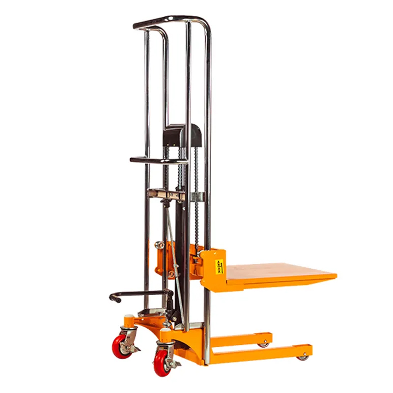 Мини-штабелер ручной SMARTLIFT PJ4150 400 кг; 1,5 м с вилами и площадкой Мини-штабелер ручной SMARTLIFT PJ4150 400 кг; 1,5 м с вилами и площадкой