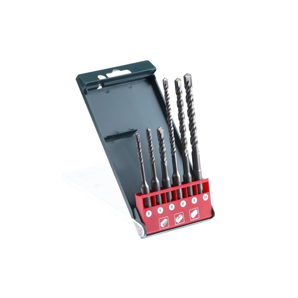 Бур по бетону и кирпичу Hammer 201-902 SDS+, 6шт/уп