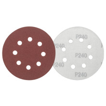 Шлифовальная бумага для орбитальной шлифовальной машины VLN 382/385 Villager SD-240WM 6/1 - 8 отверстий
