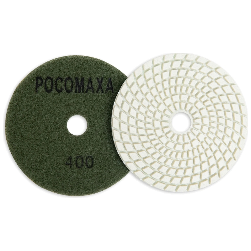 Алмазный гибкий шлифовальный круг 100 мм мокрая шлифовка зерно 400 РОСОМАХА