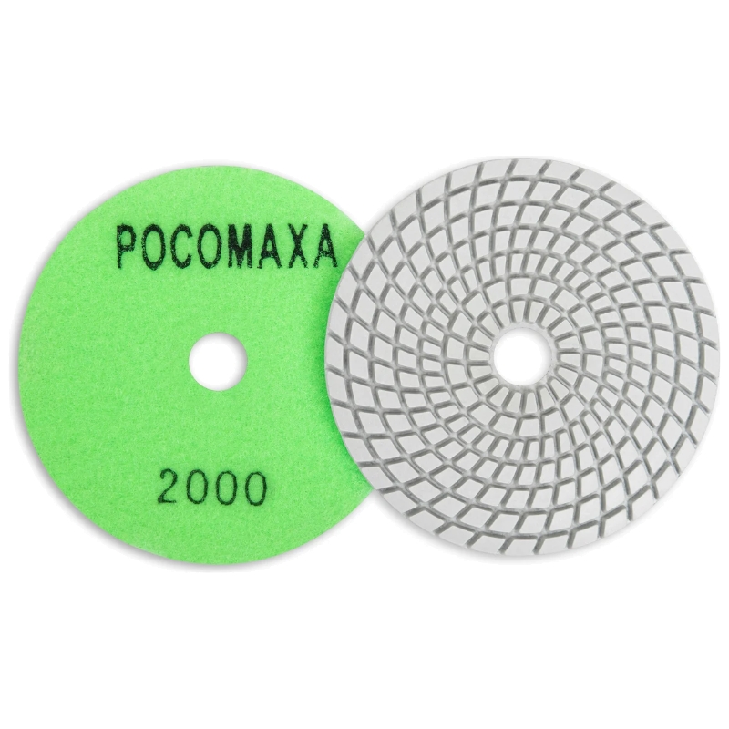Алмазный гибкий шлифовальный круг 100 мм мокрая шлифовка зерно 2000 РОСОМАХА