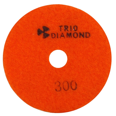 Алмазный гибкий шлифовальный круг Черепашка 100 мм №300 (мокрая шлифовка)