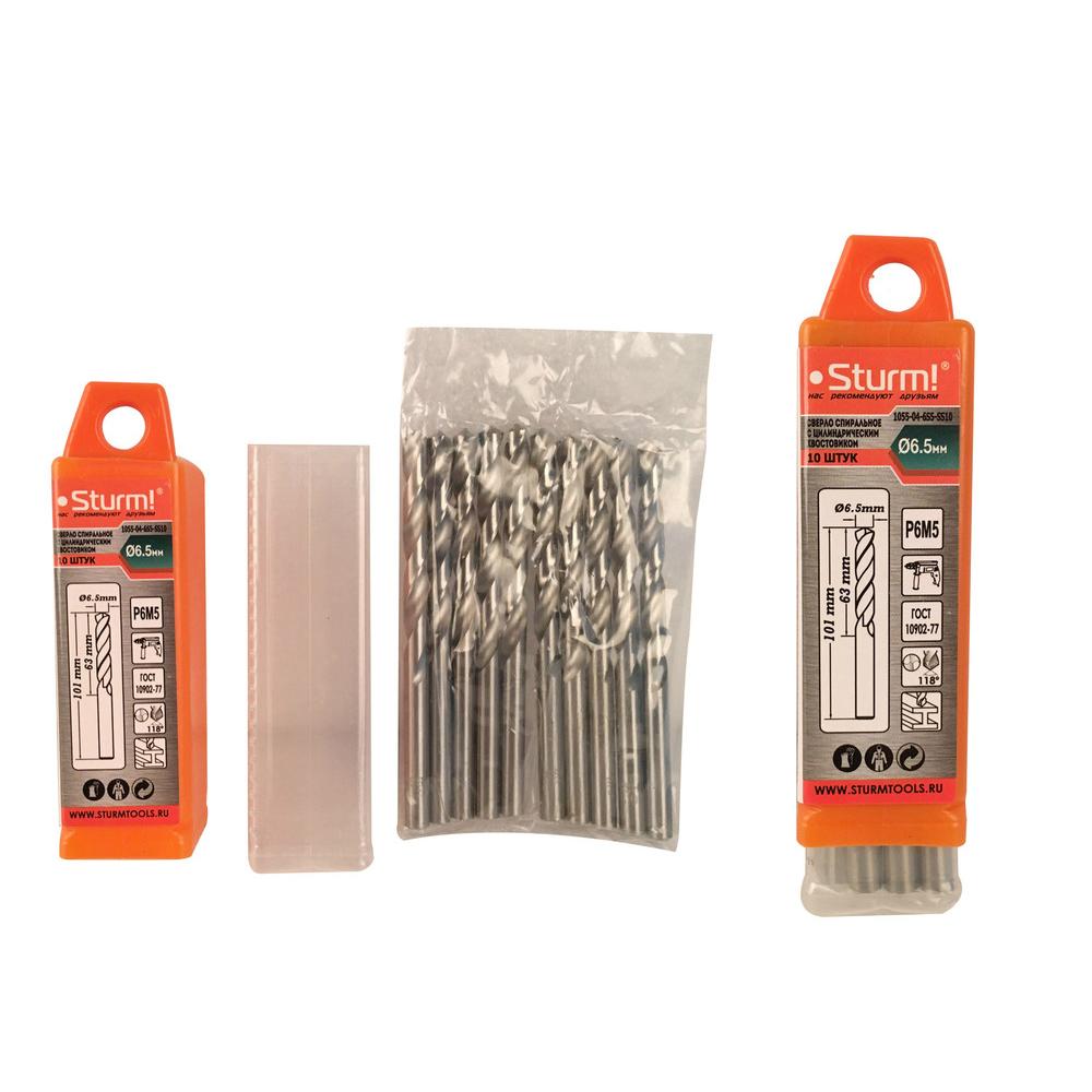 Сверло по металлу Sturm! 1055-04-6S5-SS10 Сверло по металлу Sturm! 1055-04-6S5-SS10