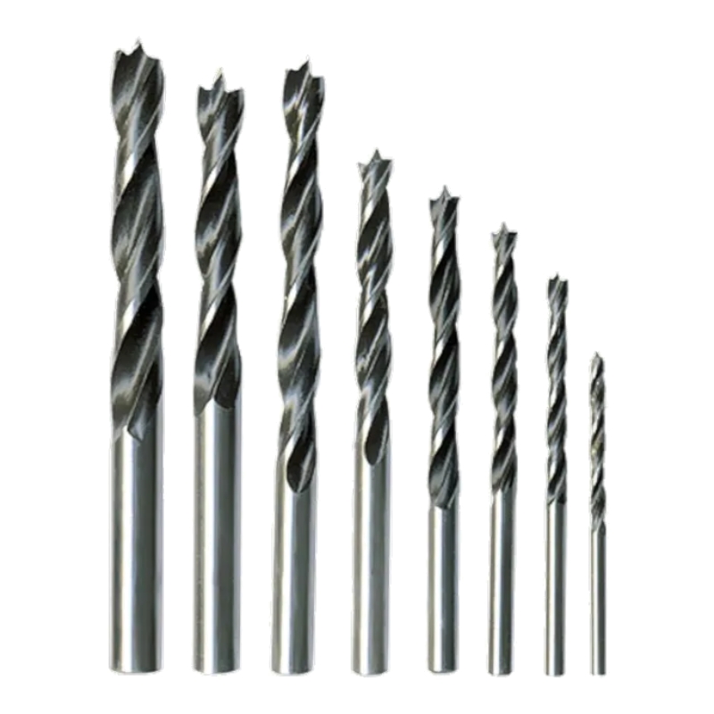 Набор сверл по дереву, 4-5-6-8-10 мм, 5 шт, цилиндрический хвостовик Sparta