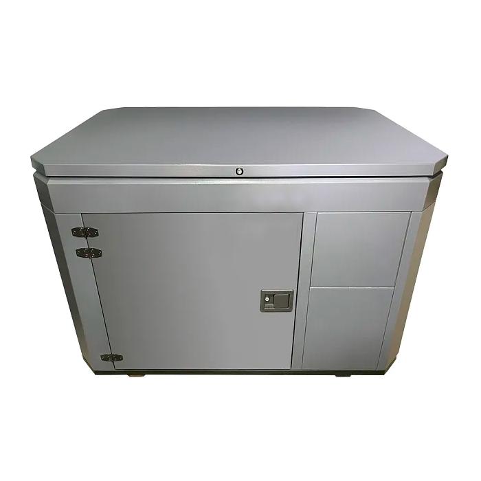 Кожух для генератора РДУ Кондор тихий зимний 1600 RAL 7024 2 вентилятора