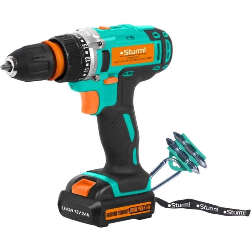 Дрель аккумуляторная Sturm CD3212LT Дрель аккумуляторная Sturm CD3212LT