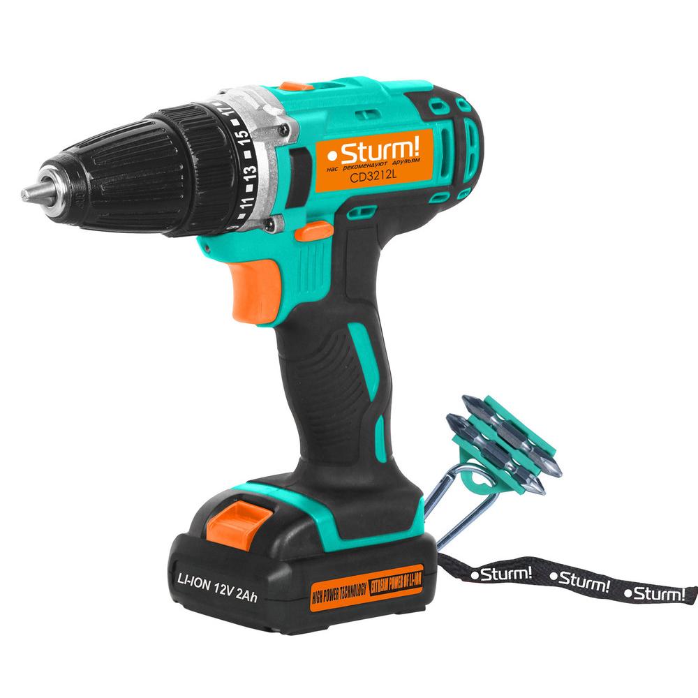 Аккумуляторный шуруповерт Sturm CD3212L Аккумуляторный шуруповерт Sturm CD3212L