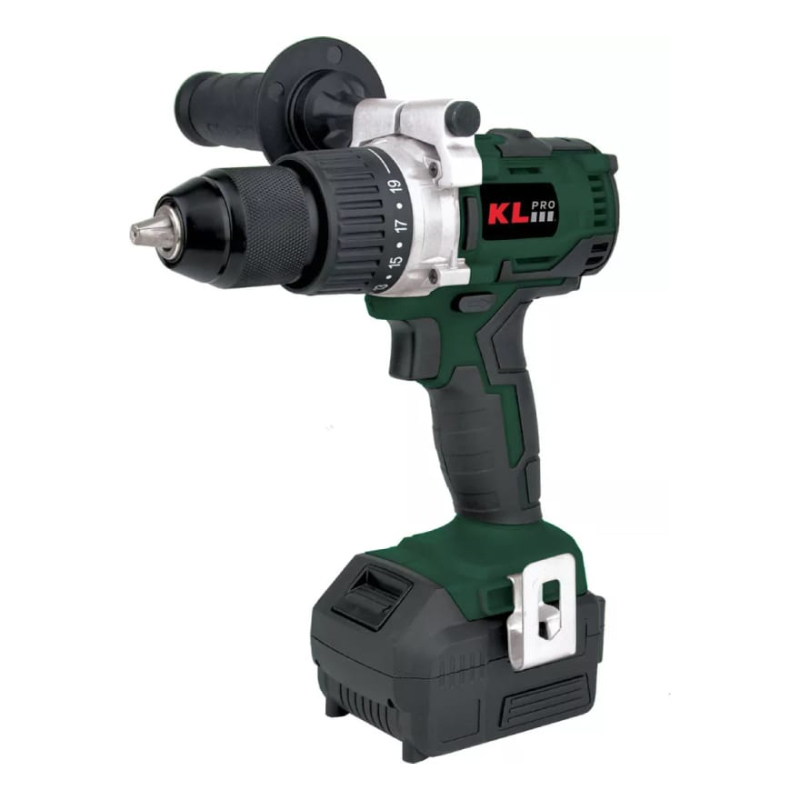 Дрель-шуруповерт ударная KLpro KLDM18-50 (18 В / 5,0 Ач)