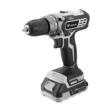 Дрель-шуруповерт аккумуляторная DEKO DKCD20 Black Edition SET 3 в кейсе + набор 63 инструмента, 20В,