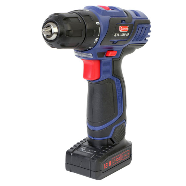 Дрель-шуруповерт аккумуляторная ДИОЛД ДЭА-18ЛИ-02