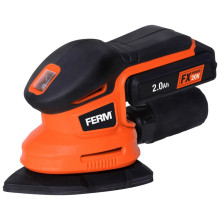 Аккумуляторная орбитальная шлифмашина Ferm PSM1033 Li-Ion 20 В Компл. Solo (без акк. и Зу), 10000