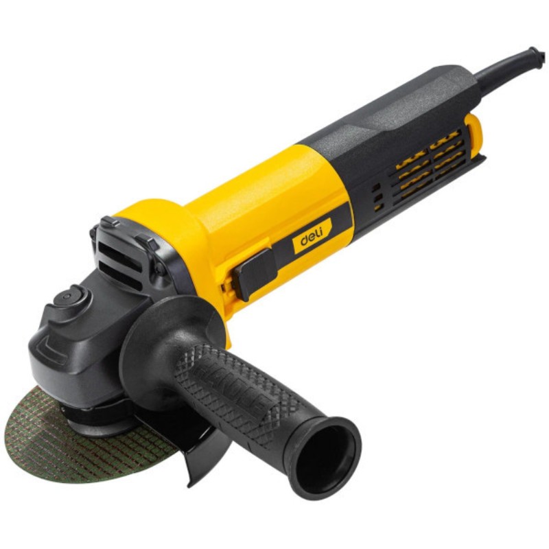 Угловая шлифмашина сетевая DELI DL-JM125-E1 ( 900Вт, 125мм, 12000об/ мин, картон) 103024