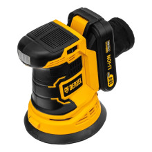 Машина шлифовальная эксцентриковая аккумуляторная Denzel COS-125, 18В Li-Ion