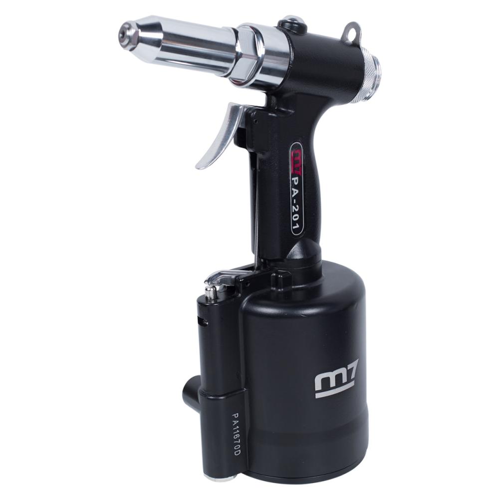 Пневмогидравлический заклепочник MIGHTY SEVEN PA-201 для заклепок 2,4 до 6,4 мм