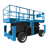 Дизельные ножничные подъемники JLG